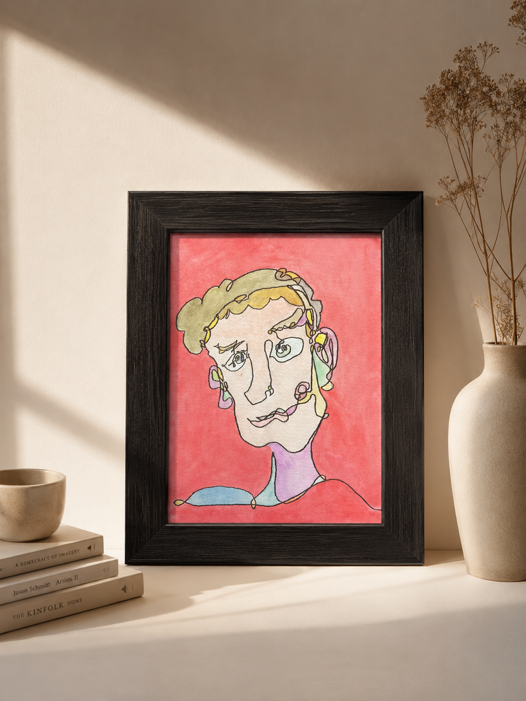 Dream in red - Original artwork