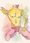 The model - Fine art print
