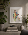 Undressing - Original artwork