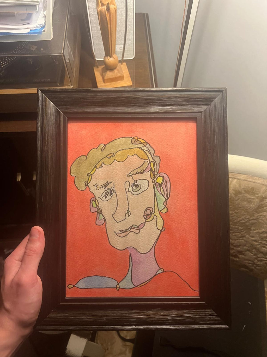Dream in red - Original artwork