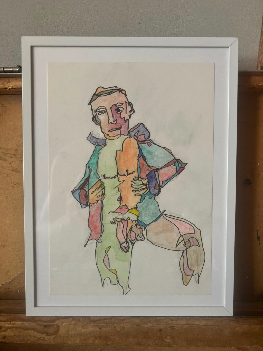 Undressing - Original artwork