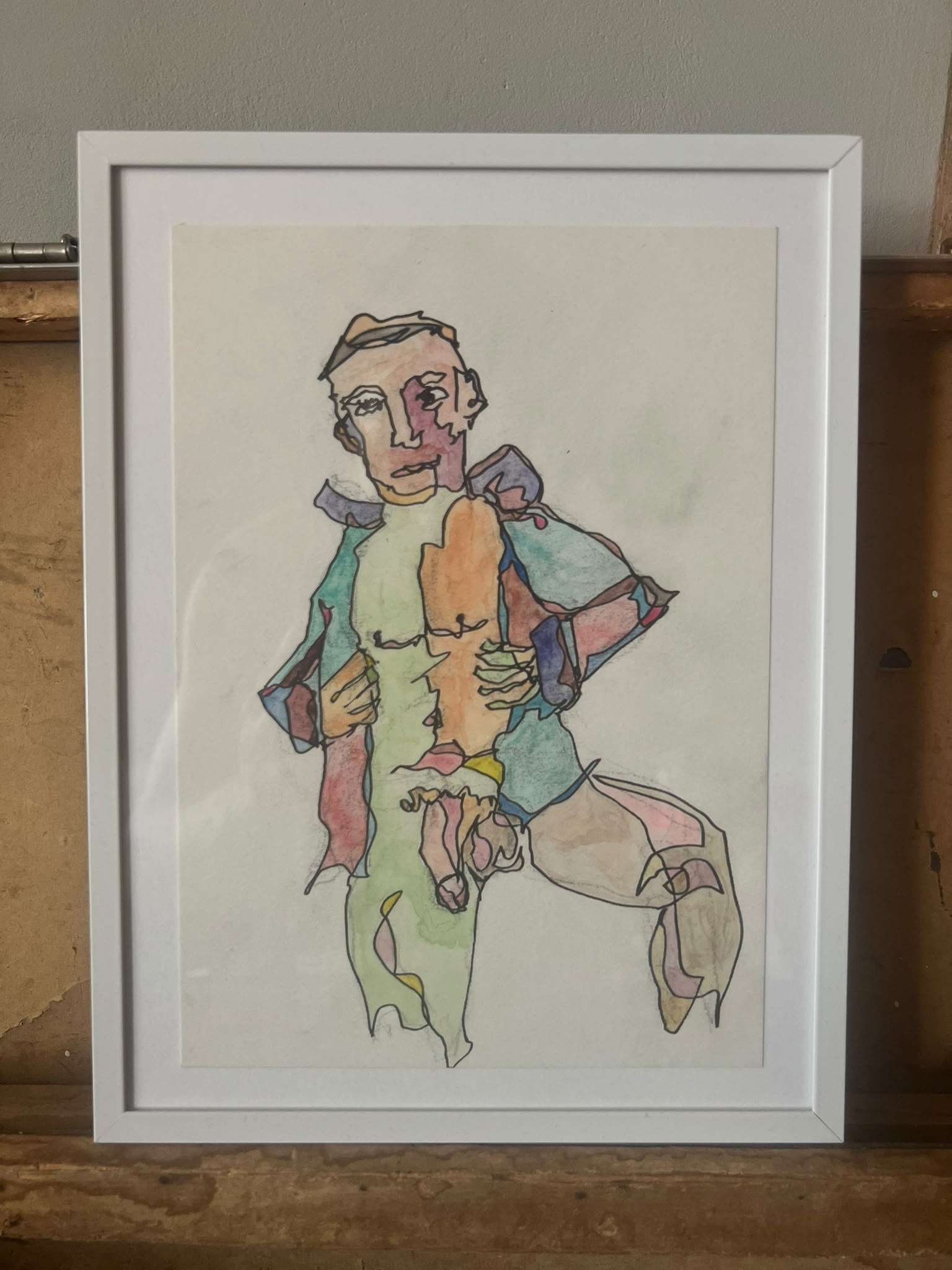 Undressing - Original artwork